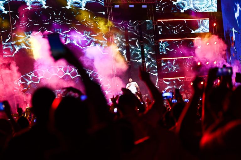 محمد حماقي من الحفل الأخير