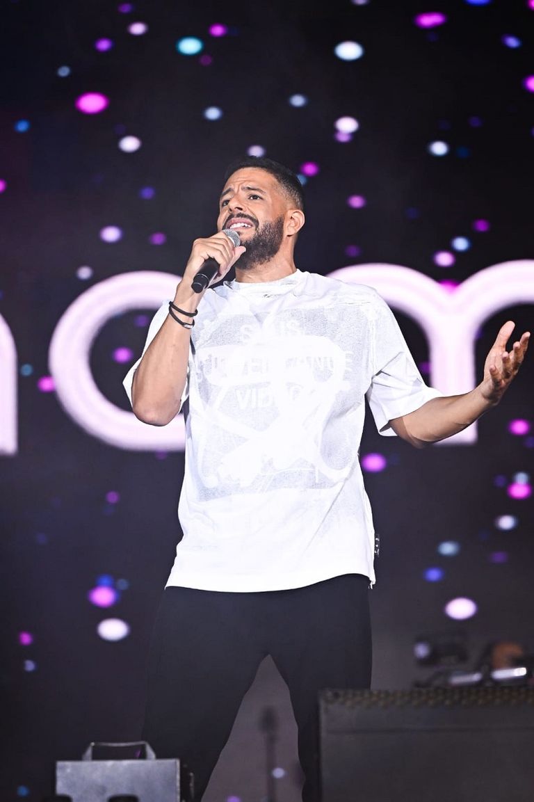 محمد حماقي من الحفل الأخير