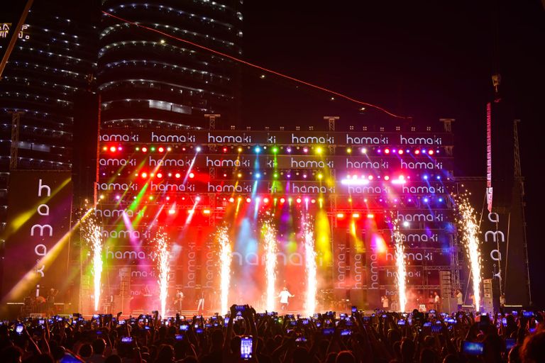 محمد حماقي من الحفل الأخير