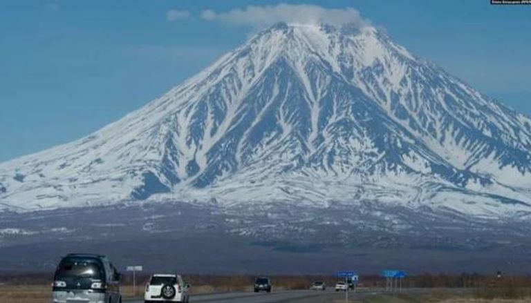 بركان كليوتشفسكايا سوبكا - أرشيفية