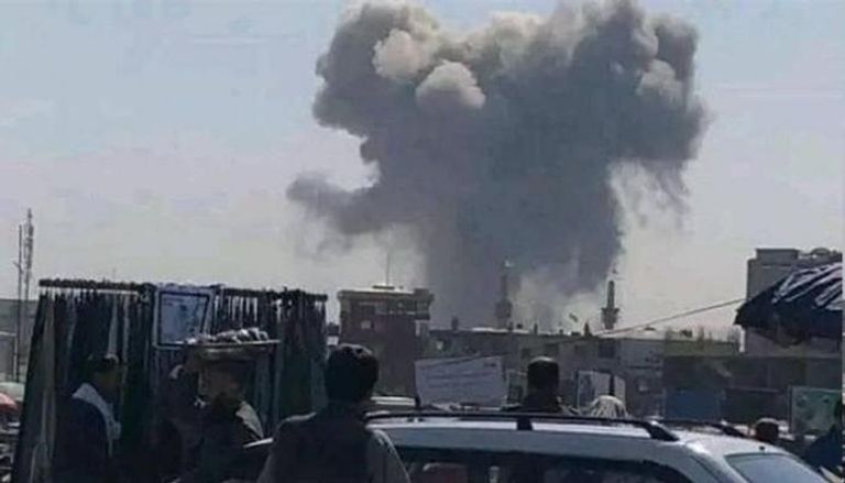 دخان يتصاعد من انفجار سابق في كابول- أرشيفية