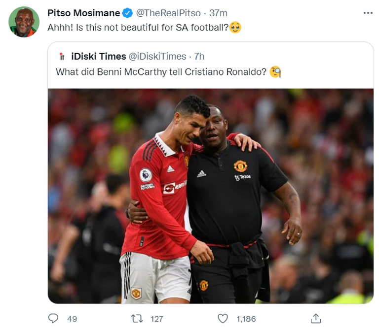 بيتسو موسيماني مدرب الأهلي المصري السابق