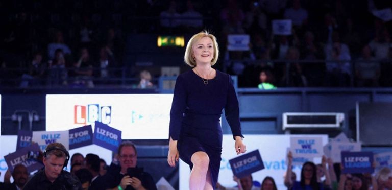 ليز تراس ليز تراس رئيسة الحكومة البريطانية الجديدة