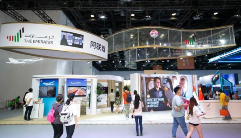 جناح الإمارات في معرض الصين الدولي للتجارة في الخدمات CIFTIS