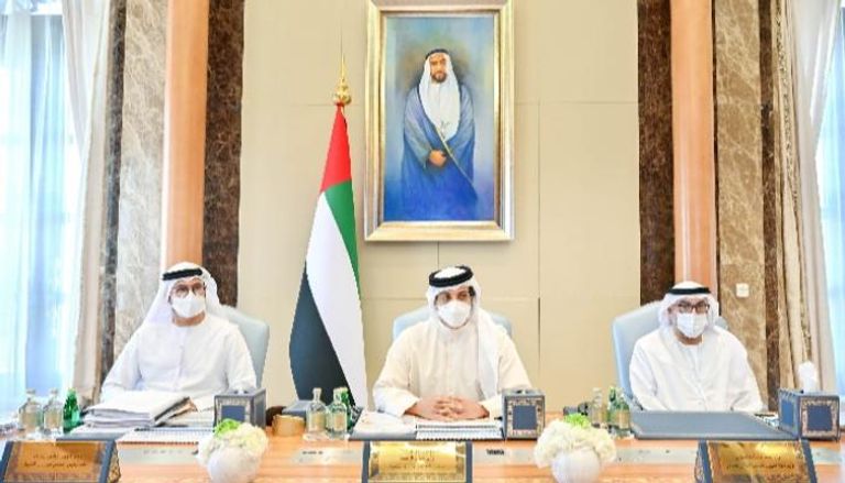 جانب من اجتماع المجلس الوزاري للتنمية في دولة الإمارات 