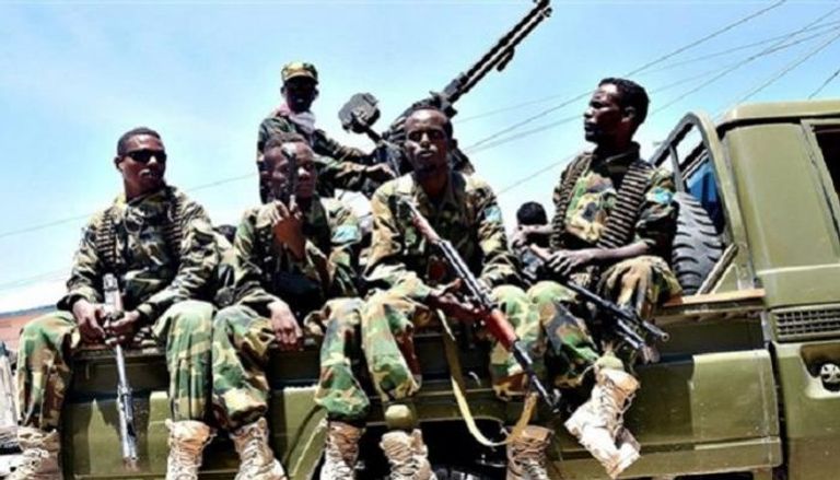 عناصر من الجيش الصومالي في عملية هيران الأمنية