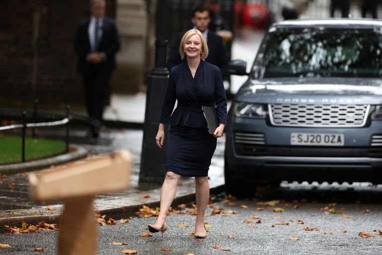 رئيسة وزراء بريطانيا ليز تراس