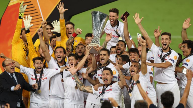 إشبيلية بطل الدوري الأوروبي 2020 الدوري الأوروبي