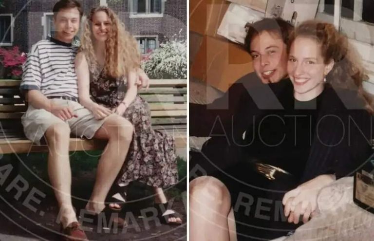 أيلون ماسك وصديقته في مرحلة الجامعة 