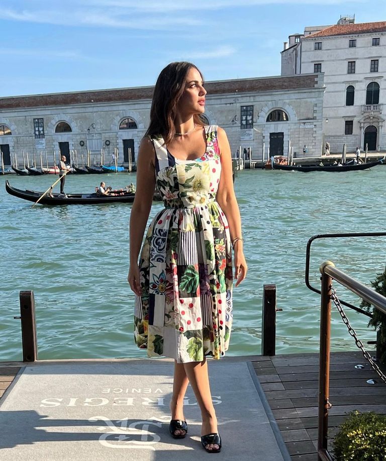 الممثلة درة في إطلالة حديثة - أرشيفية