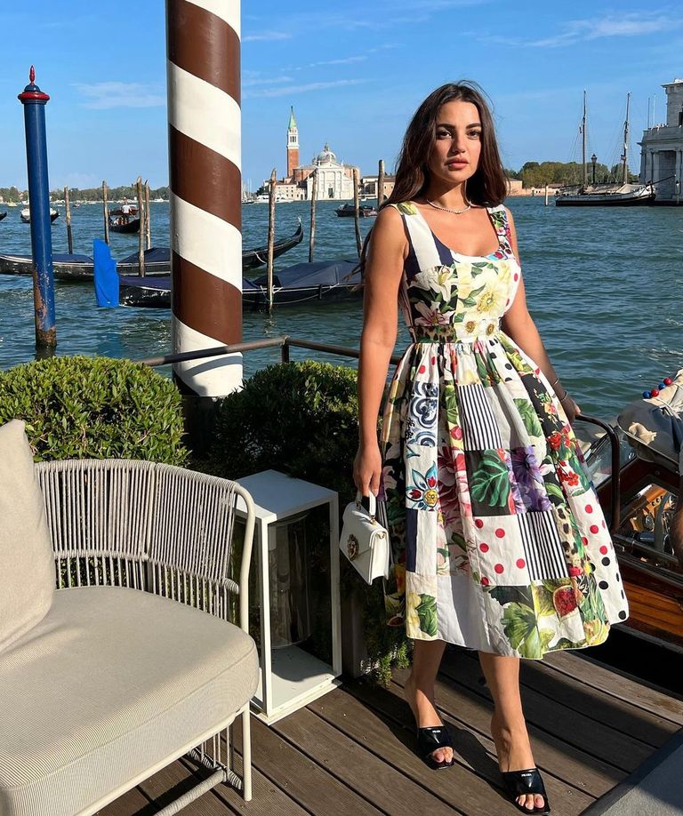 الممثلة درة في إطلالة حديثة - أرشيفية