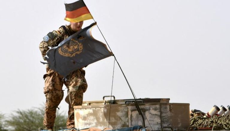 جندي ألماني من بعثة مينوسما الأممية في مالي