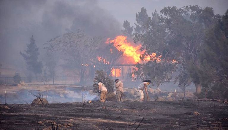 حرائق الغابات في كاليفورنيا