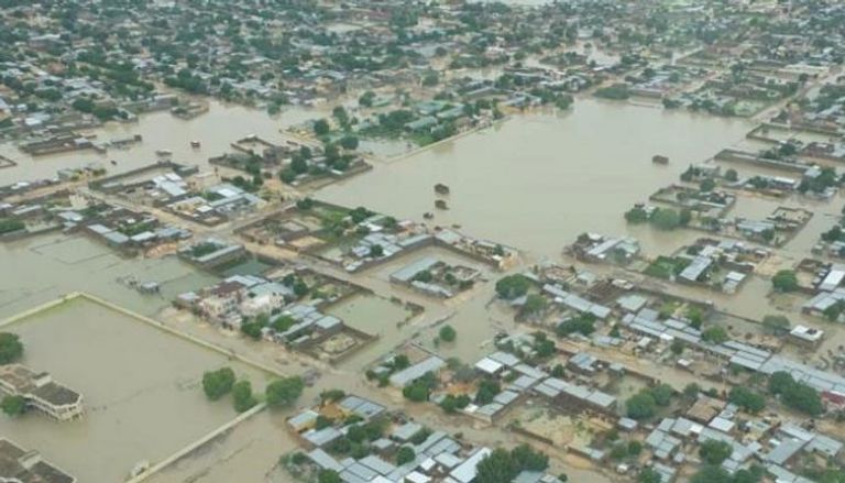 الفيضانات أغرقت العاصمة التشادية