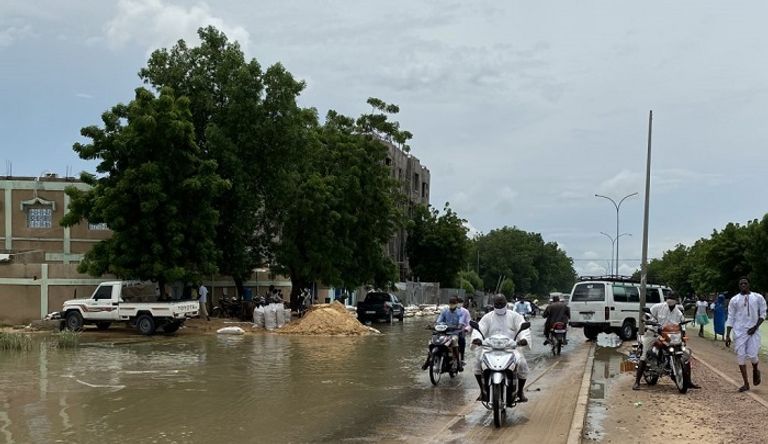 الفيضانات أغرقت العاصمة التشادية