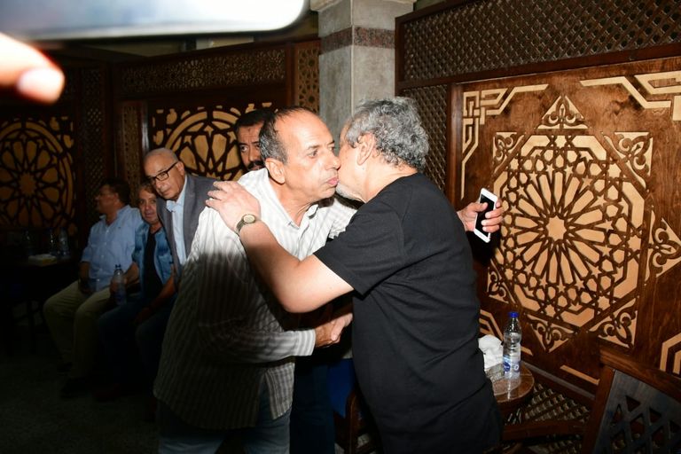 من عزاء المخرج علي عبد الخالق