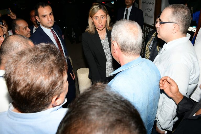 من عزاء المخرج علي عبد الخالق