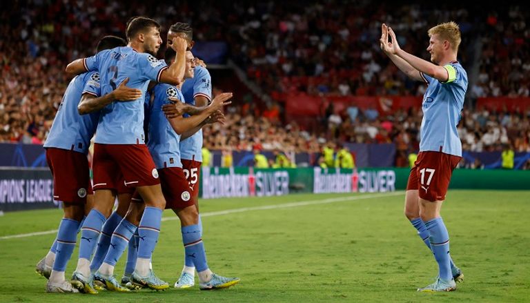 مانشستر سيتي ضد إشبيلية في دوري أبطال أوروبا من مباراة ريال مدريد وسيلتيك في دوري أبطال أوروبا