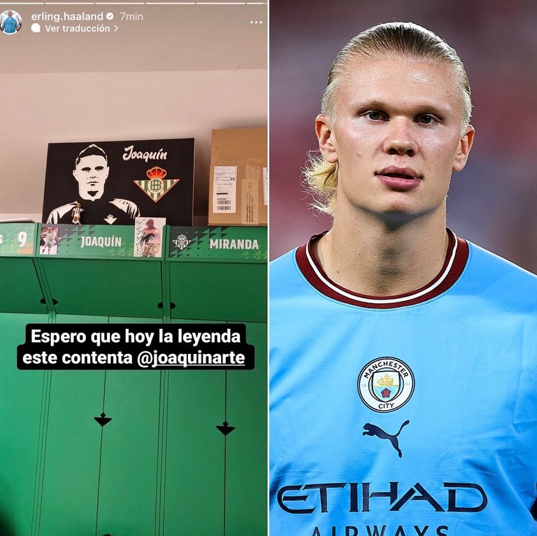 إيرلينج هالاند مهاجم مانشستر سيتي