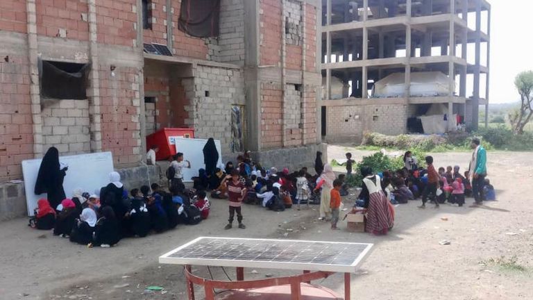 صورة حية للمعاناة