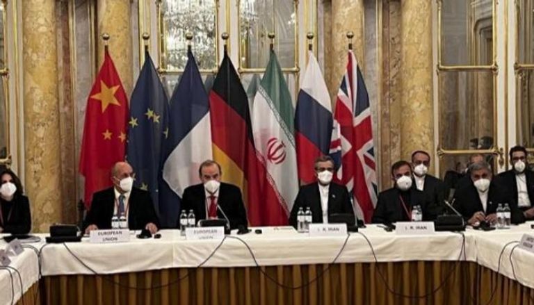 جانب من مفاوضات فيينا لإحياء الاتفاق النووي مع إيران