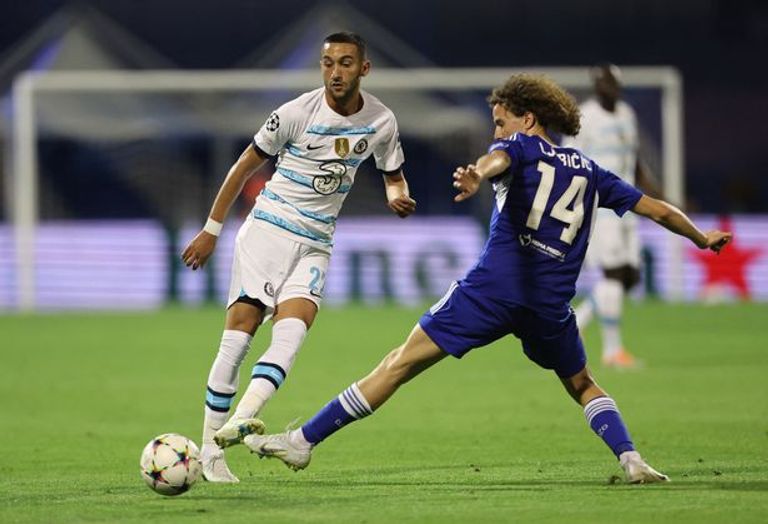 زياش لم يكن في أفضل حال حكيم زياش وتوماس توخيل