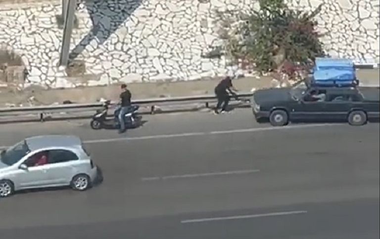 مقطع من الفيديو المتداول