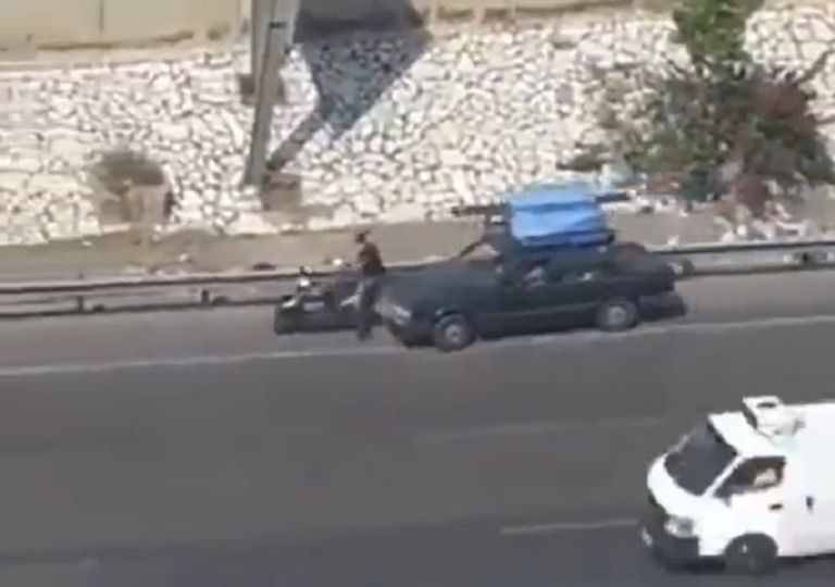 مقطع من الفيديو المتداول