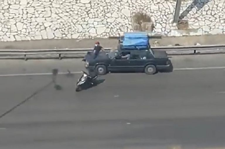 مقطع من الفيديو المتداول