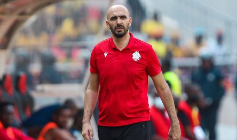 وليد الركراكي مدرب منتخب المغرب