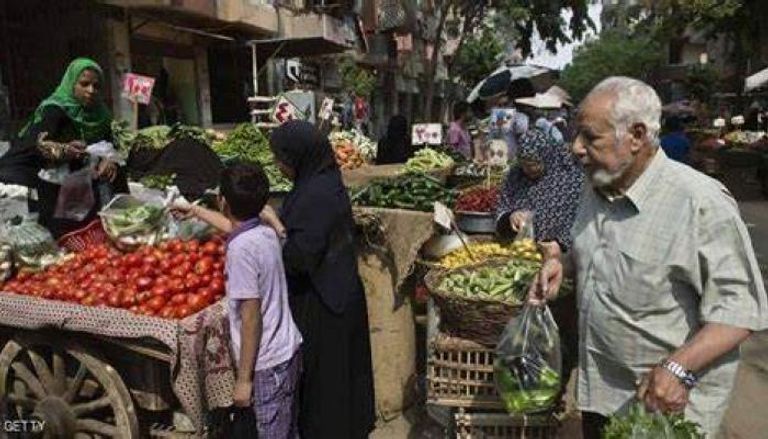سوق للخضروات في مصر - أرشيفية