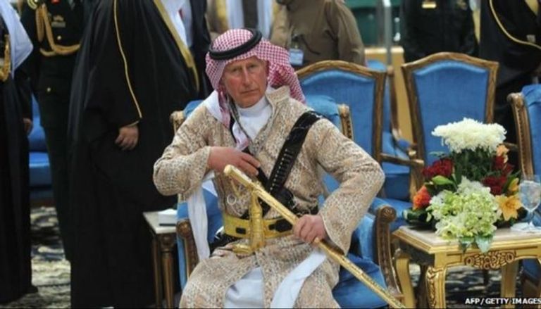 تشارلز الثالث ملك بريطانيا الجديد خلال زيارته للسعودية
