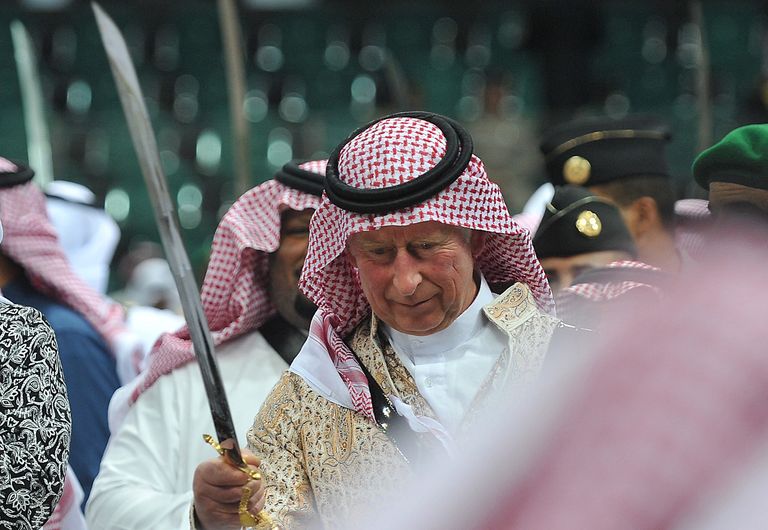 تشارلز الثالث ملك بريطانيا الجديد خلال زيارته للسعودية