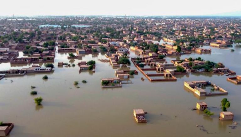 الفيضانات غمرت ثلث مساحة باكستان