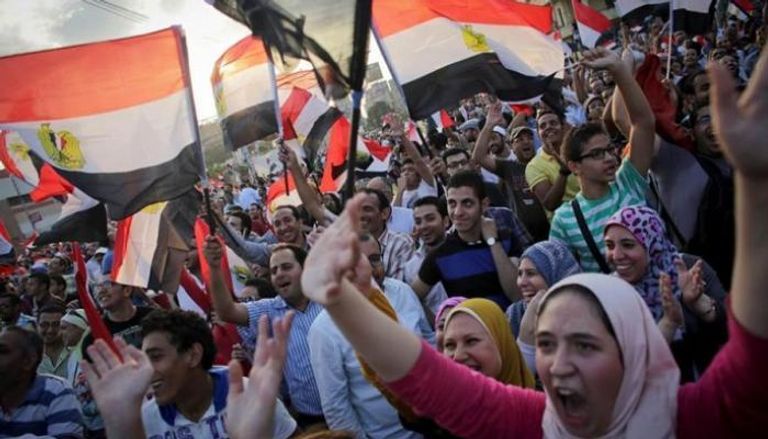 مظاهرات شعبية سابقة في مصر دعما للقيادة السياسية - أرشيفية