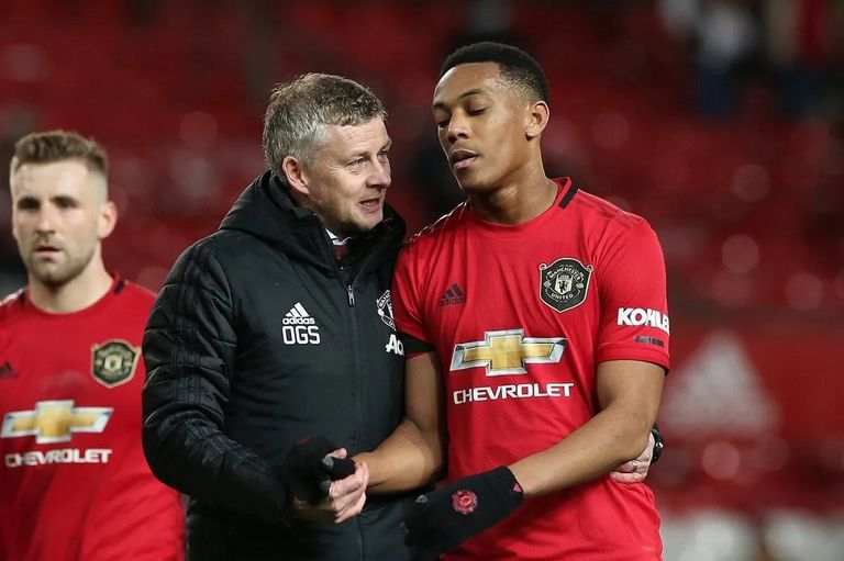 مارسيال مع مورينيو في مانشستر يونايتد