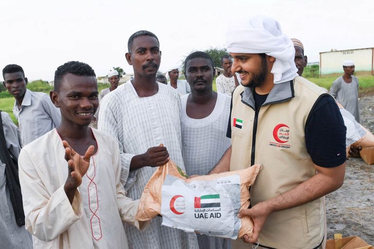 الإمارات تواصل جهودها الإغاثية في السودان