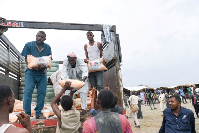 الإمارات تواصل جهودها الإغاثية في السودان