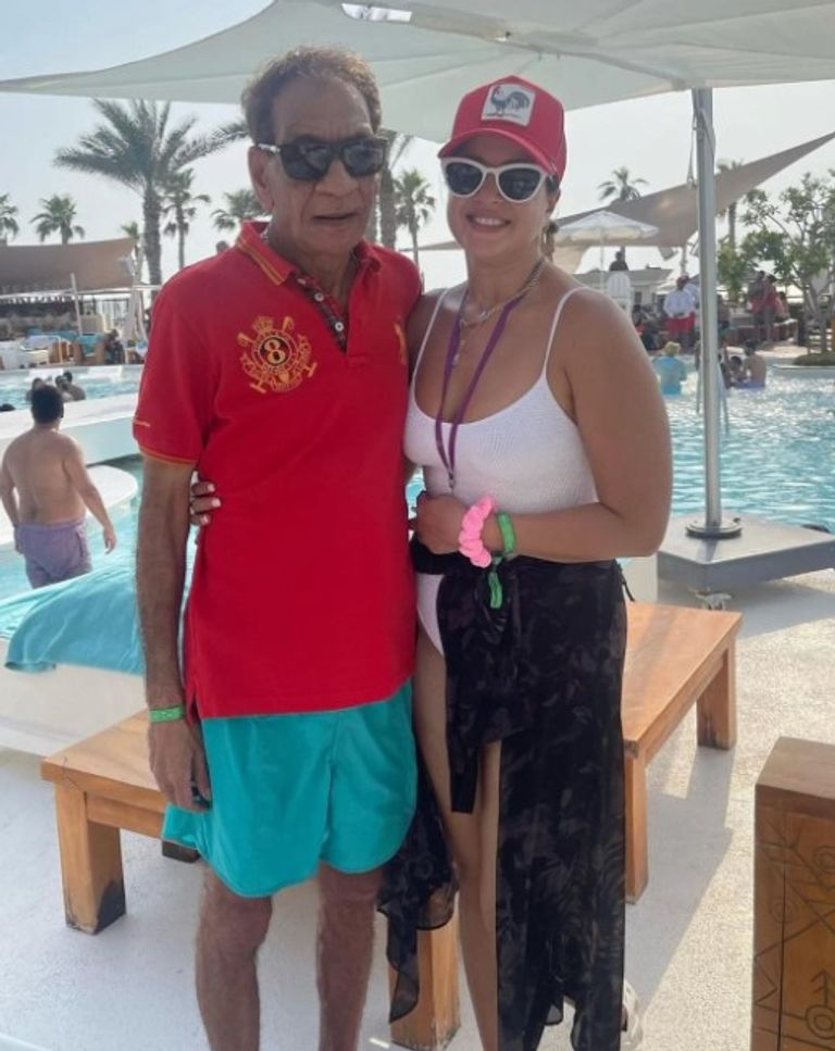 الممثلة المصرية منى فاروق