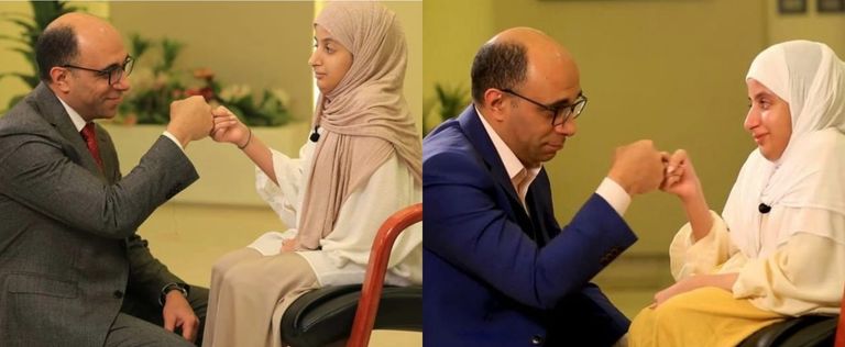 هند بعد إجراء الجراحة