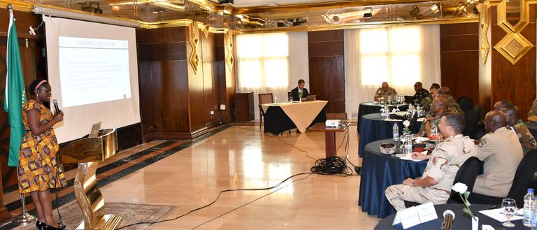 دورة تدريب المدربين العسكريين (Training of Trainers) للقوة الأفريقية الجاهزة