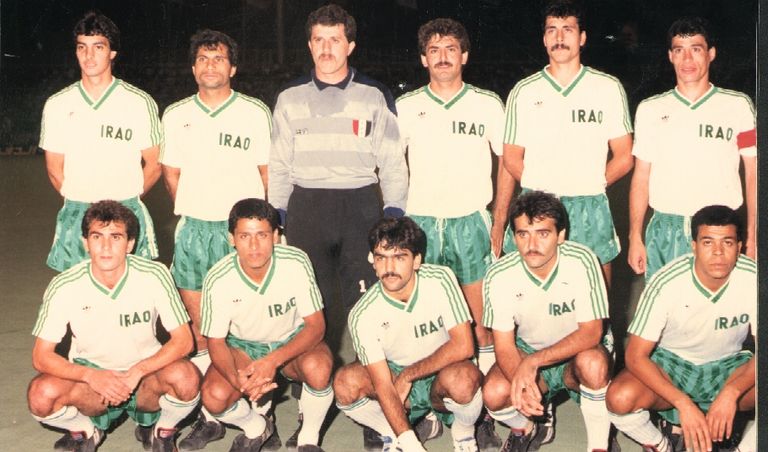 عمر عبد علي مع منتخب العراق