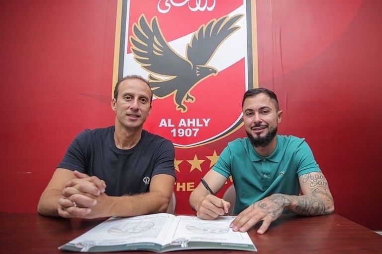 برونو سافيو بقميص الأهلي