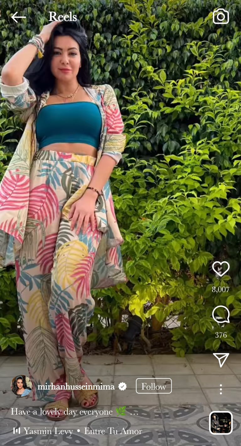 الفنانة ميرهان حسين