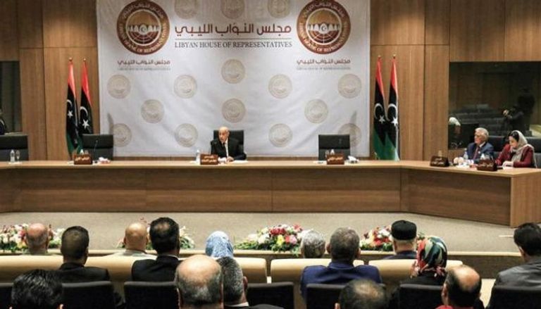 جلسة سابقة للبرلمان الليبي