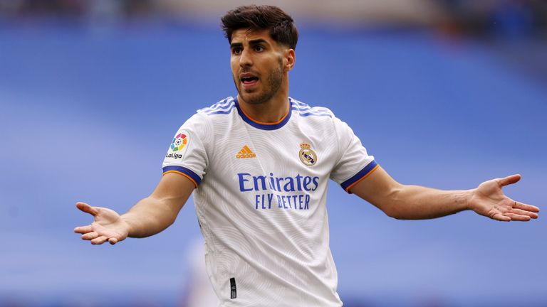 ماركو أسينسيو مدرب ريال مدريد