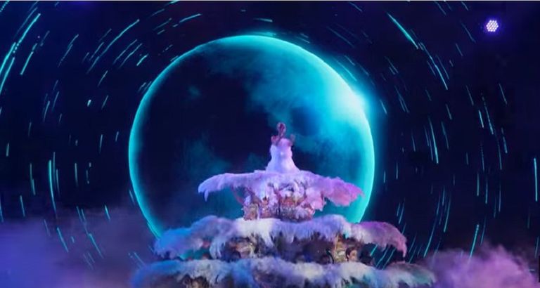 جانب من العرض الأخير لفرقة مياس