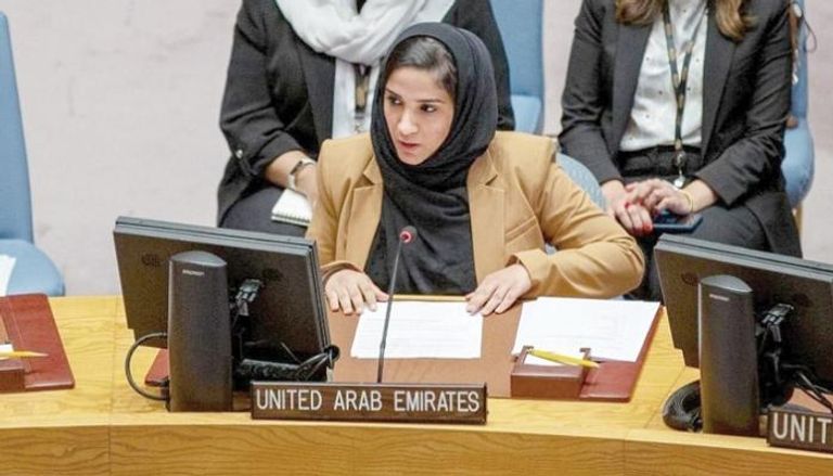 أميرة الحفيتي نائبة مندوبة دولة الإمارات لدى مجلس الأمن