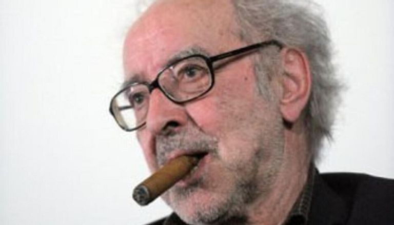  المخرج الفرنسي جان لوك جودار 