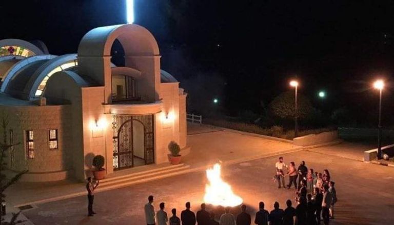 مسيحيون في شمال العراق يحتفلون بعيد الصليب